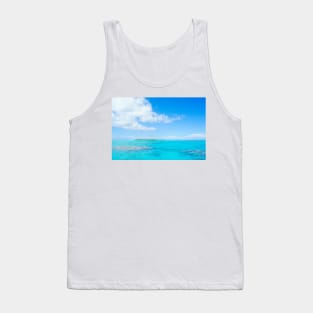 Tropical island lagoon. Tank Top